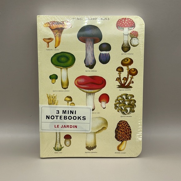 Mushrooms Mini Notebooks (3 pack)
By Cavallini Papers & Co., For Bundles Only - Picture 5 of 8